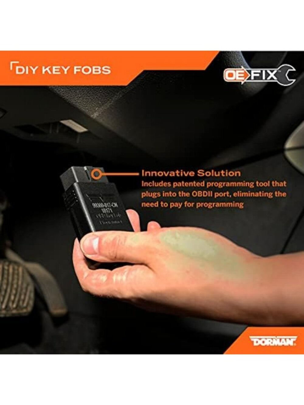 Keyless Entry Remote - 5 Button, Compatible with Select Models, OE Fix, Easy Use - Picture 2 of 3